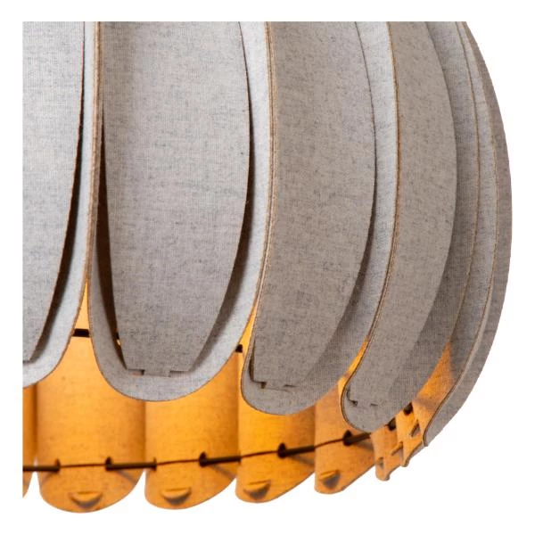 Lucide SPENCER - Hanglamp - Ø 40 cm - 1xE27 - Grijs - detail 1